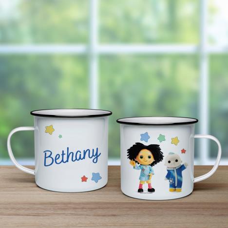Personalised Moon and Me Pepi Nana & Moon Baby Enamel Mug Extra Image 1